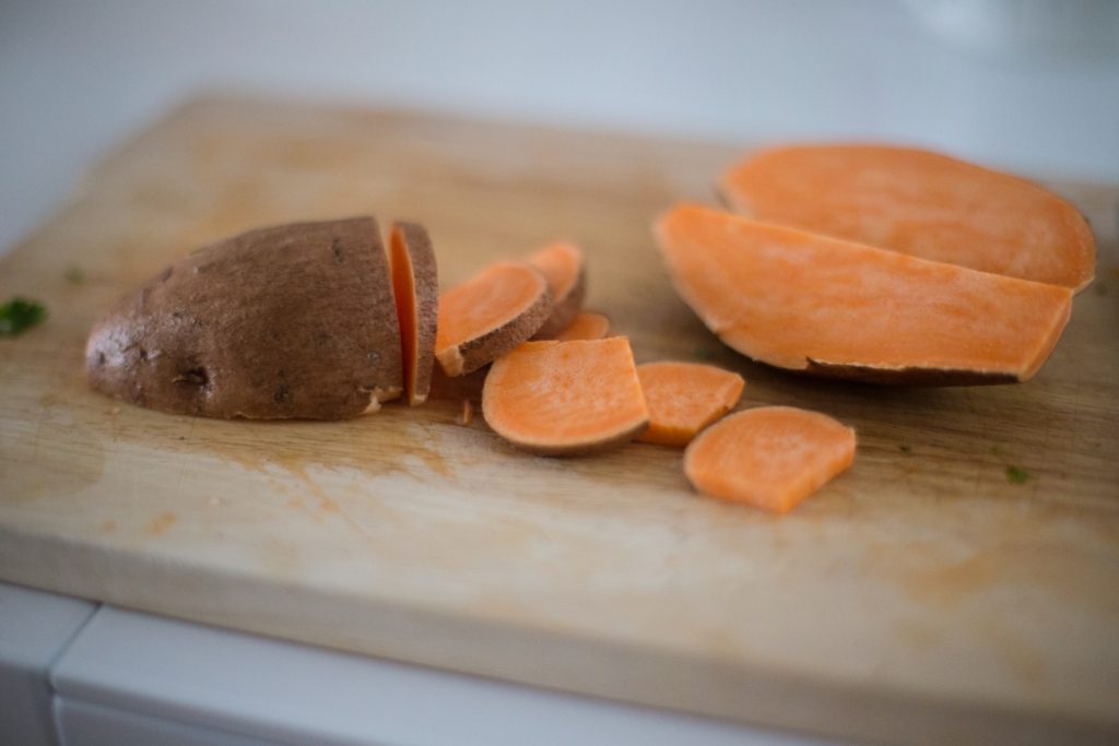 Sweet potatoes are full of antioxidants and all sorts of healthy nutrients. 